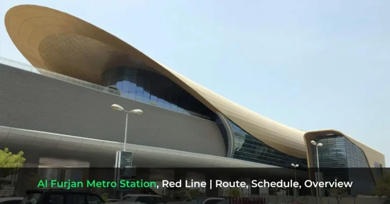 Al Furjan Metro Station, Red Line - Route, Schedule, Overview