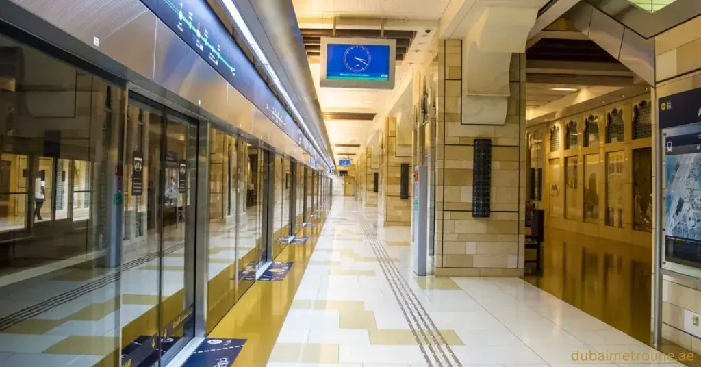 Al Ghubaiba Metro Station Interior