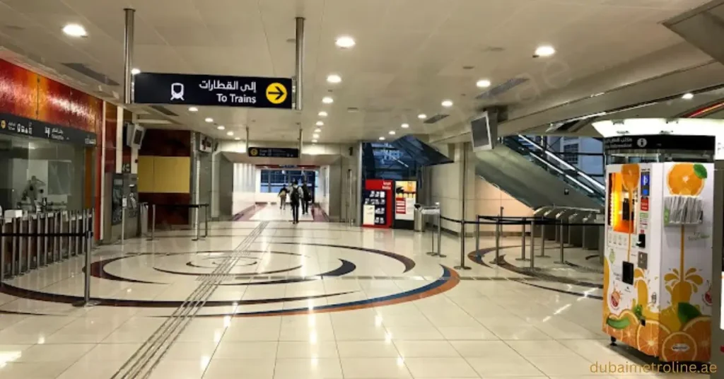 Baniyas Square Metro Station Interior