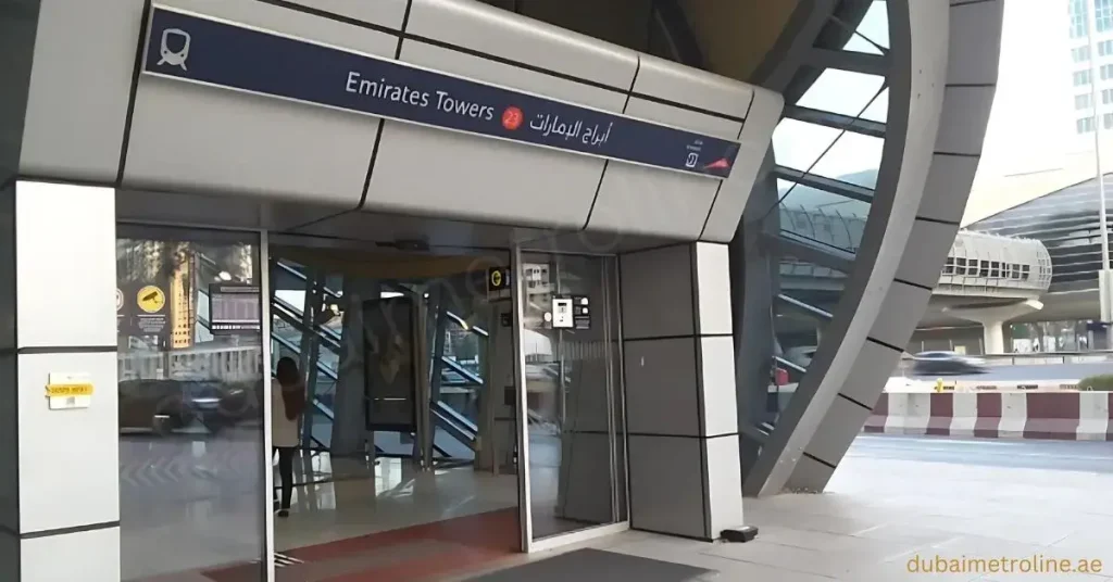 Emirates Towers Metro Entrance