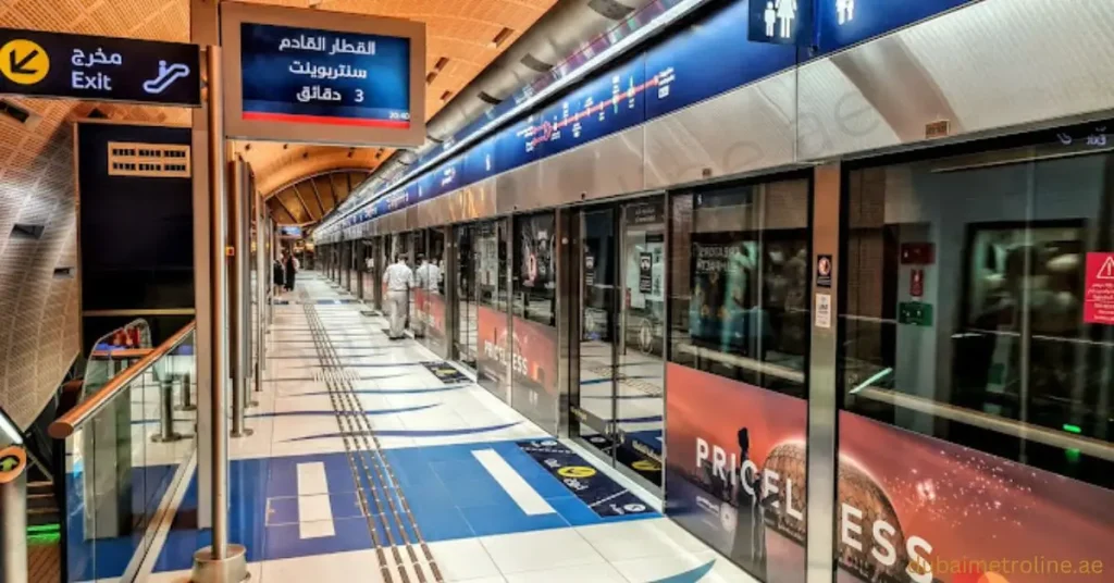 Oud Metha Metro Station Interior