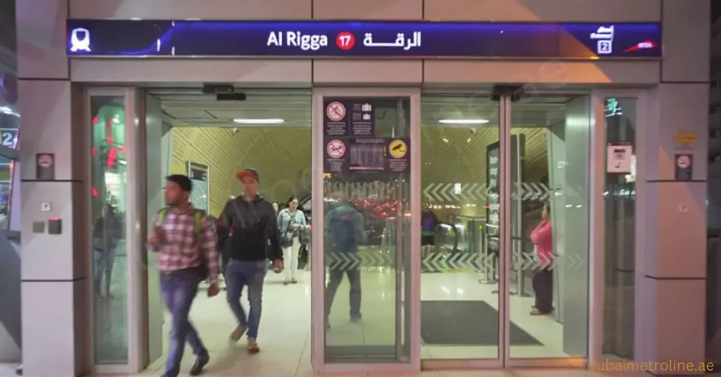 Al Rigga Metro Station, Dubai