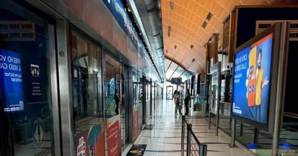 Dubai Internet City Metro Station Interior