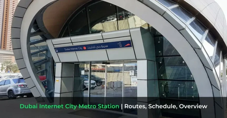 Dubai Internet City Metro Station - Routes, Schedule, Overview