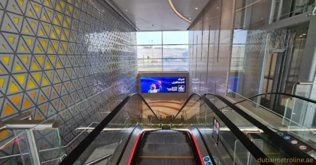 Jumeirah Golf Estates Metro Station Interior